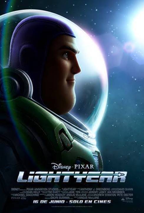 Ya está disponible el nuevo poster de Lighyear de Disney y Pixar